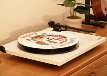 Orange O, un tocadiscos para el sonido de los años 60