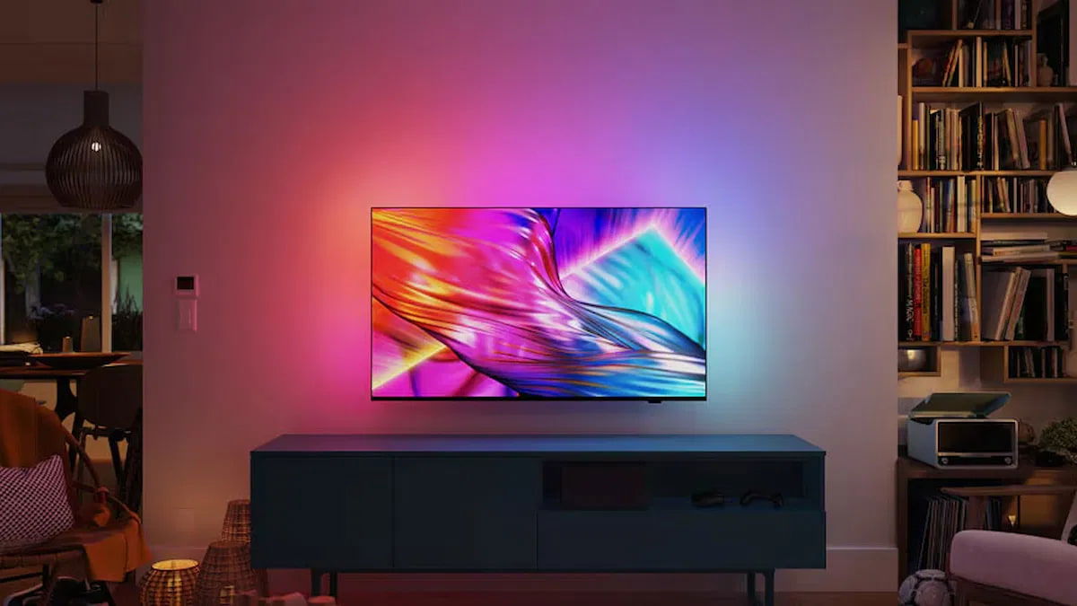 Philips OLED769 de 77 pulgadas, un televisor OLED con Ambilight para cine en casa por poco más de 1400 euros