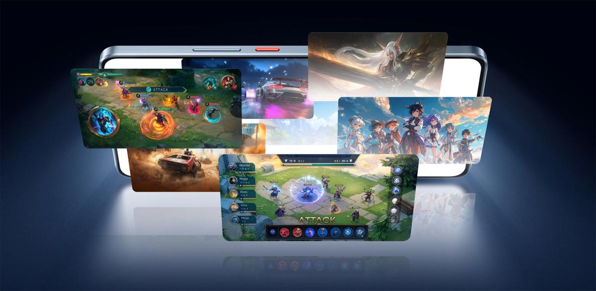 Pantalla del realme GT 7