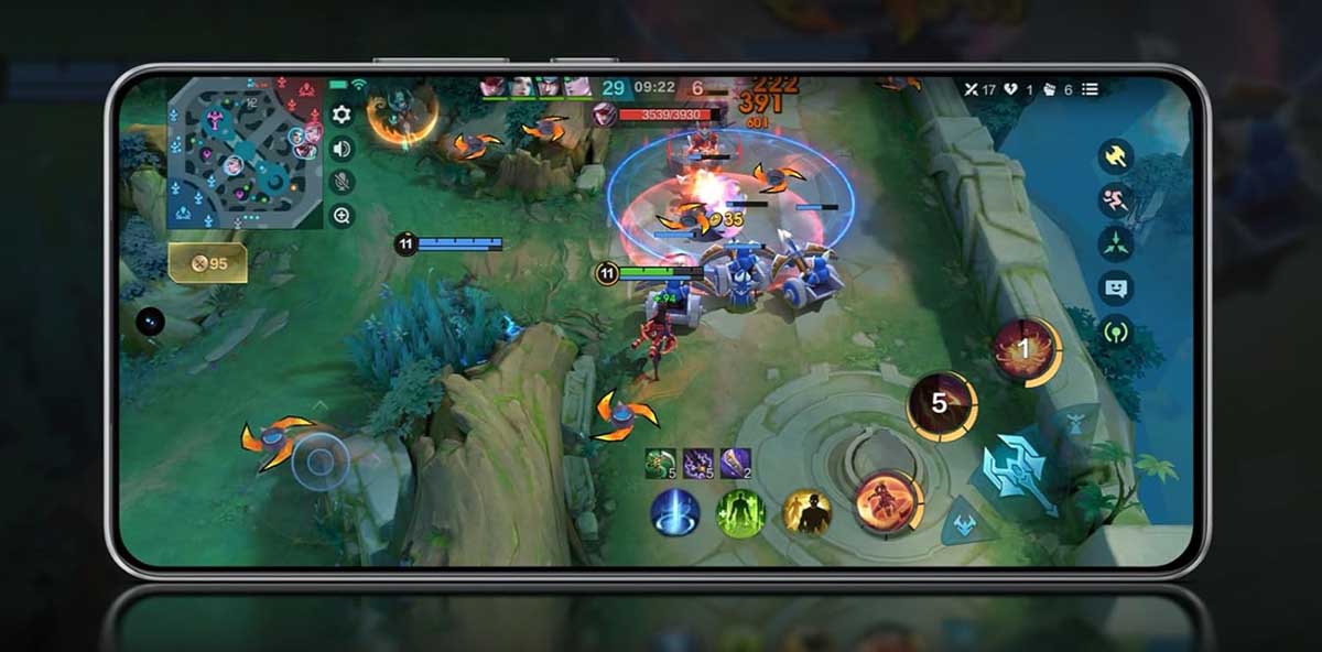 Pantalla del realme GT 7T