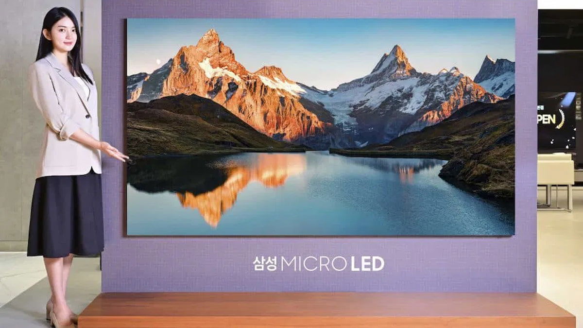 Samsung apostará fuerte por los televisores MicroLED en 2026 para competir con los OLED