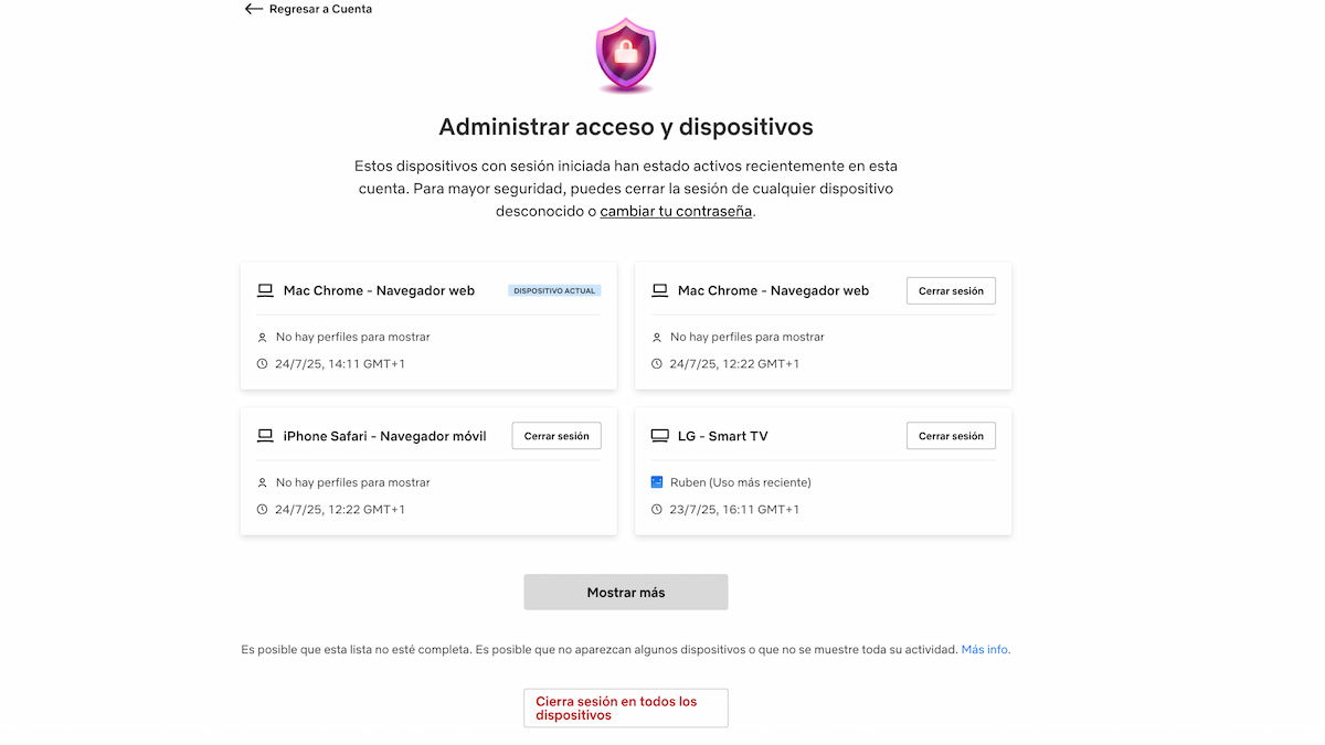¿Olvidaste cerrar tu sesión de Netflix en el hotel o Airbnb? Así puedes solucionarlo desde casa