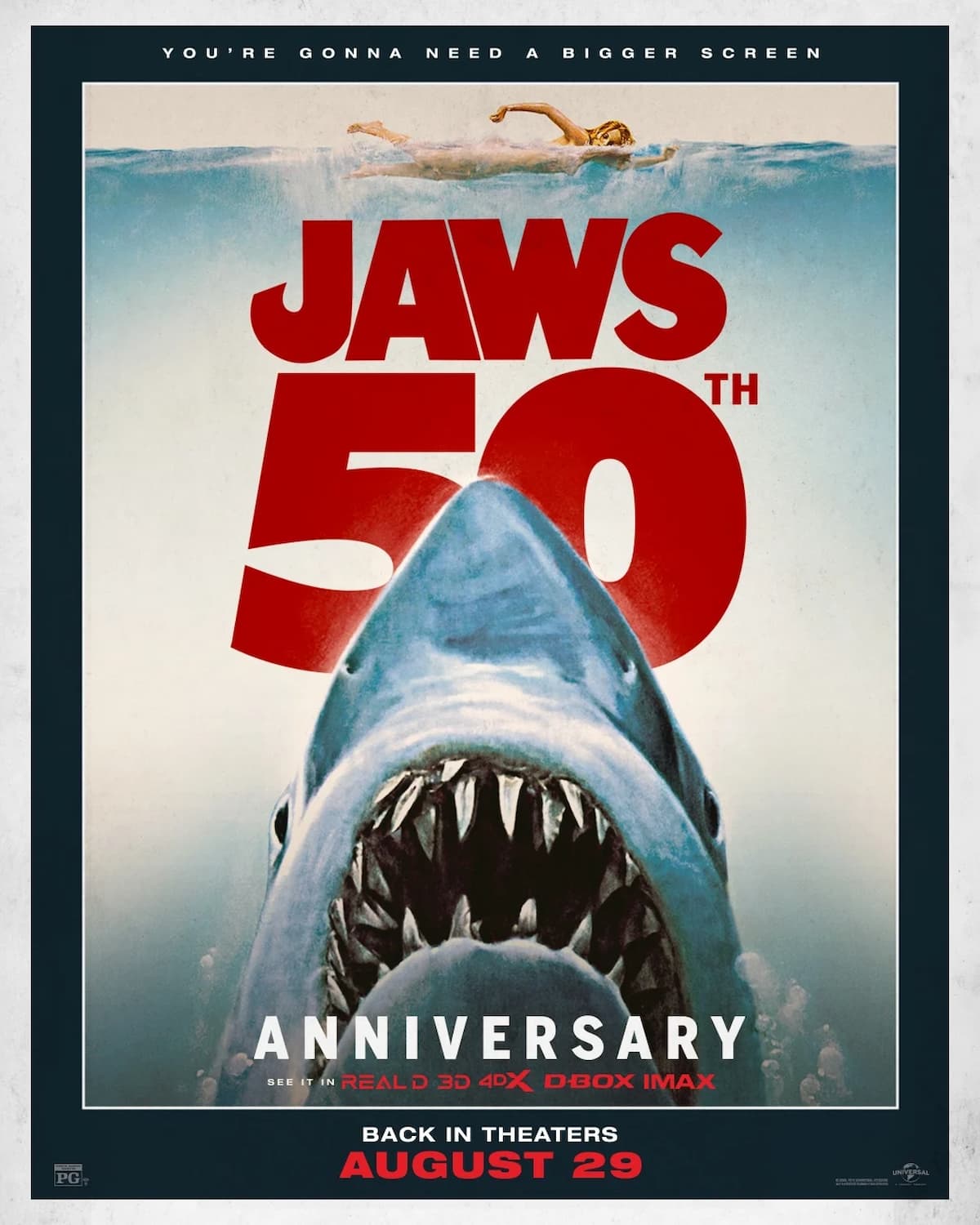 Vuelve ‘Tiburón’… y esta vez te salpica: llega en 4DX por primera vez