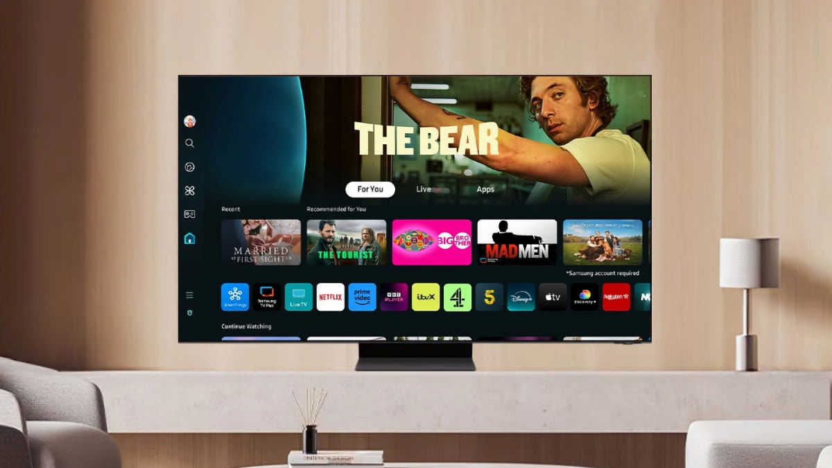 La actualización Tizen 9.0 comienza a llegar a los televisores Samsung de 2024