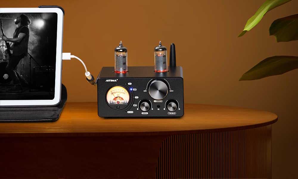 Uso del amplificador AIYIMA TUBE T9