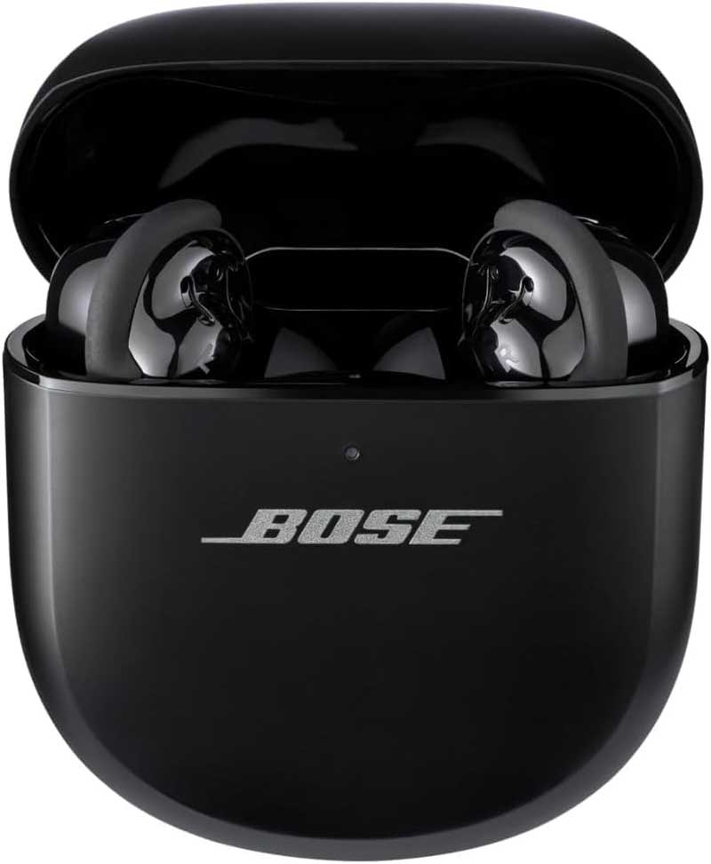 Bose QuietComfort Ultra Earbuds con funda de color negro