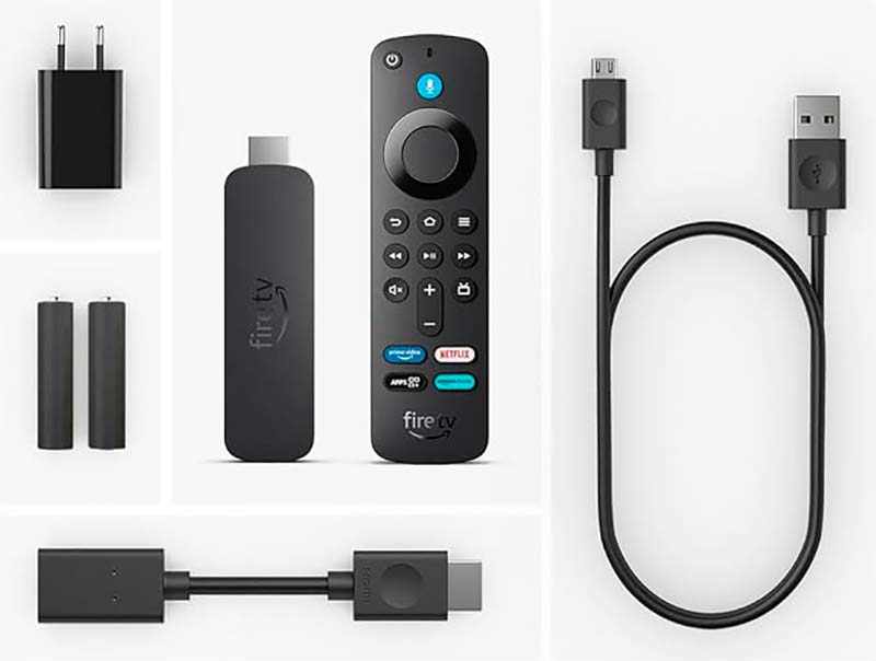 Contenido caja del Fire TV Stick 4K Max
