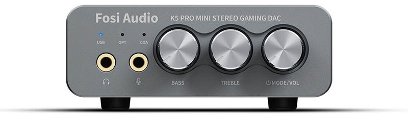 Frontal del Fosi Audio K5 Pro