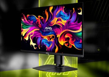 MSI MAG 271QPX con fondo vede