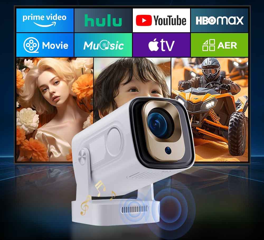 Magcubic HY310 con interfaz Android