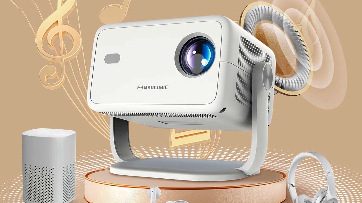 El proyector Magcubic L018 convierte cualquier espacio en una sala de cine por menos de 75 euros