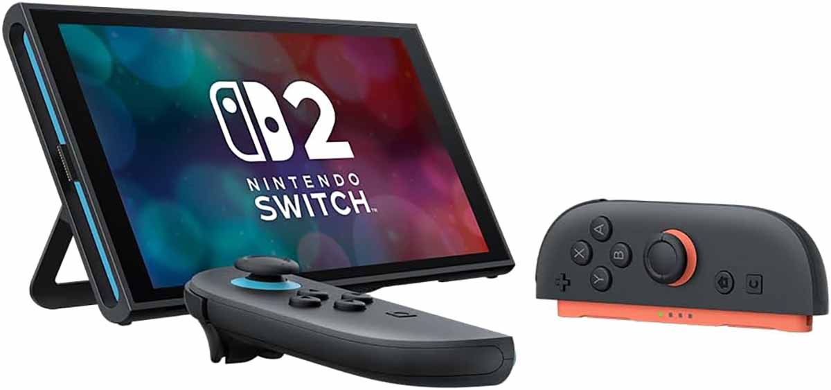 Nintendo Switch 2 con mandos