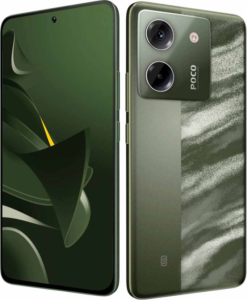 POCO M7 Pro 5G  de color verde
