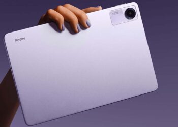 Redmi Pad SE de color lavanda