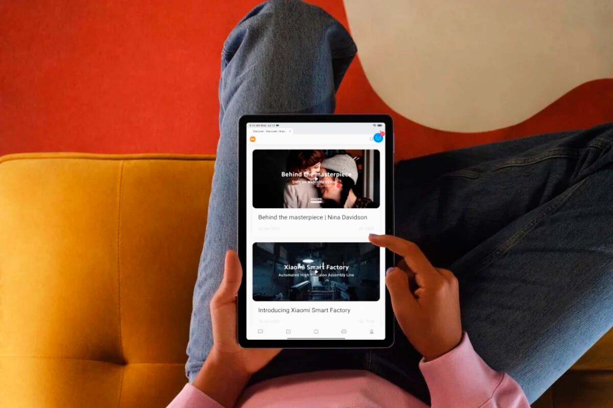 Pantalla del Redmi Pad SE