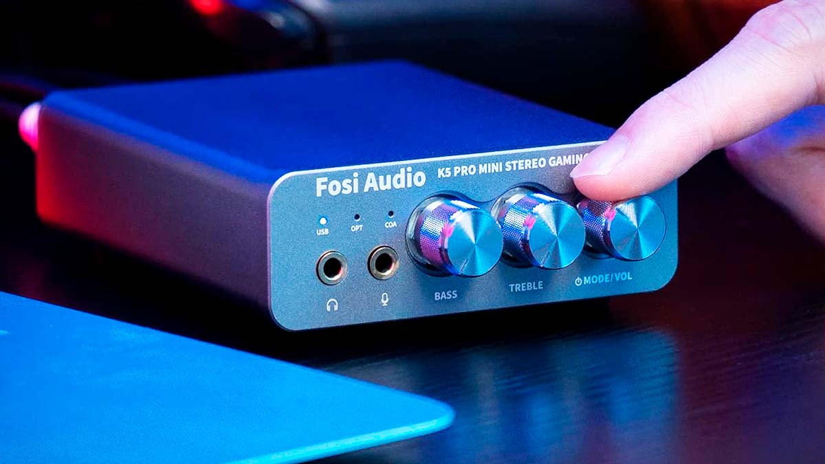 Sube el nivel del sonido de tu setup con el Fosi Audio K5 Pro, ahora de oferta a un precio espectacular