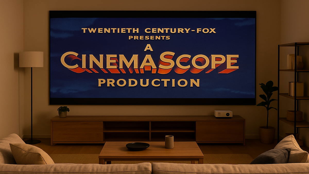 Cuál es la mejor forma de ver películas CINEMASCOPE en casa