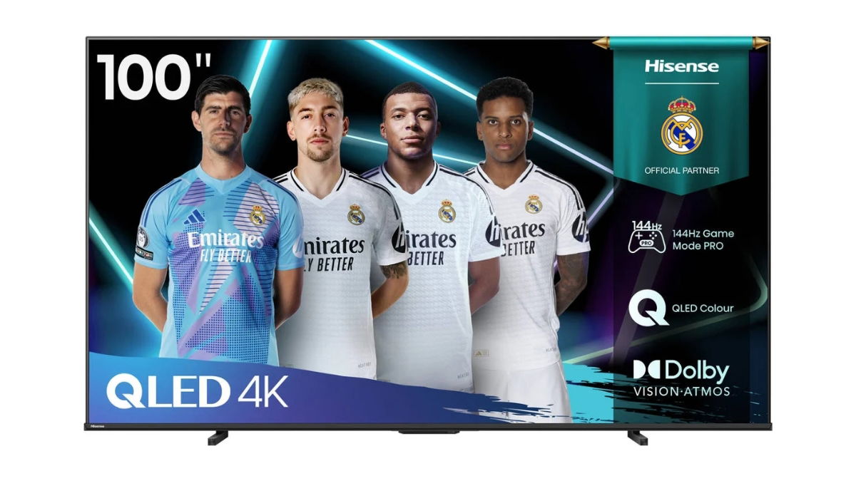La Hisense E7Q Pro de 100 pulgadas revienta el precio en El Corte Inglés