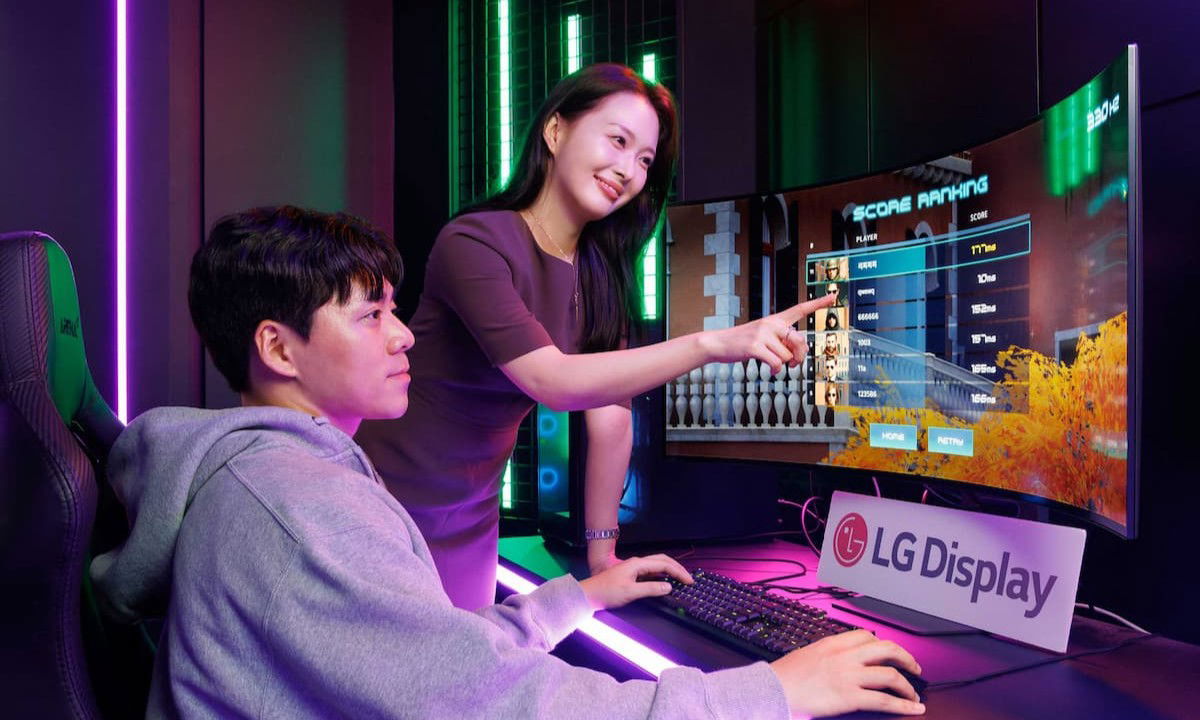 LG presenta el monitor OLED más rápido del mundo: 720 Hz para volar