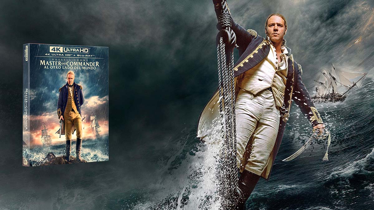 ‘Master and Commander’ Blu-Ray 4K UHD, review: una edición bastante polémica