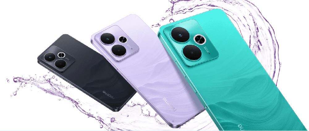 Colores del realme 14T 5G