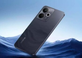 realme 14T 5G con fondo