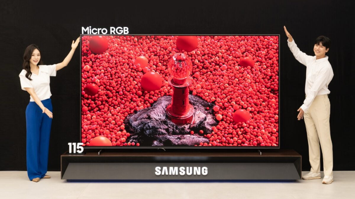 Samsung lanza oficialmente su nuevo televisor RGB MicroLED de 115 pulgadas: color y tamaño de otro nivel