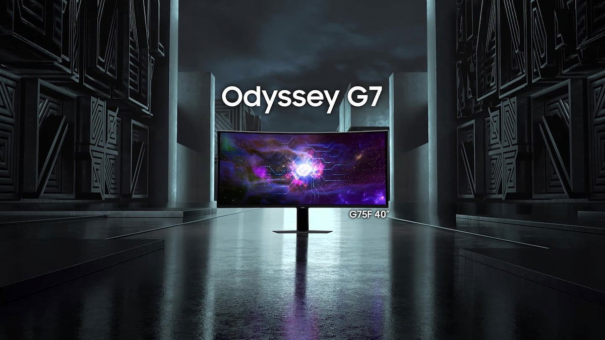 Samsung lanza los Odyssey G7 G75F: monitores curvos de 37 y 40 pulgadas con hasta 5K y 180Hz