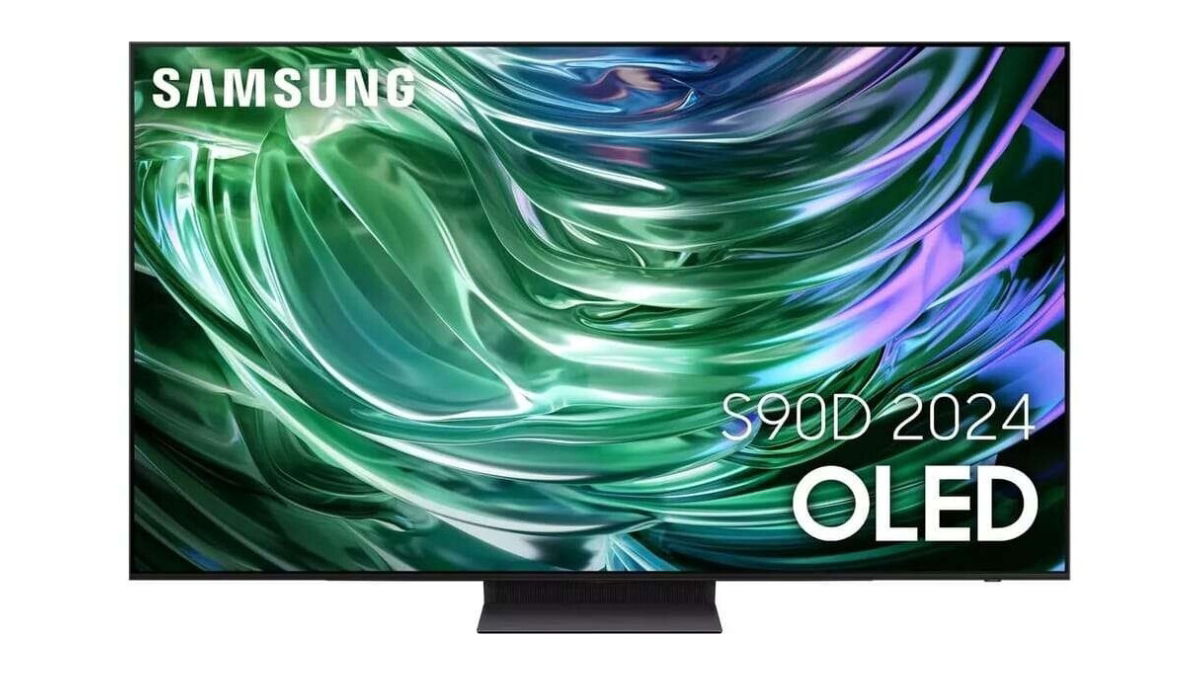 Samsung S90D OLED de 77 pulgadas, uno de los mejores televisores de 2024 por menos de 1600 euros