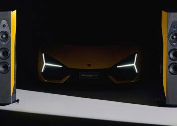 Sonus Faber nos pone los dientes largos con los Il Cremonese Ex3me, unos altavoces vestidos Lamborghini