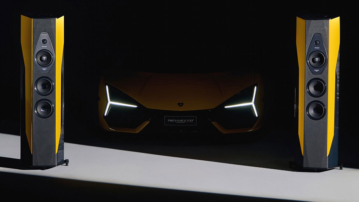 Sonus Faber nos pone los dientes largos con los Il Cremonese Ex3me, unos altavoces vestidos de Lamborghini