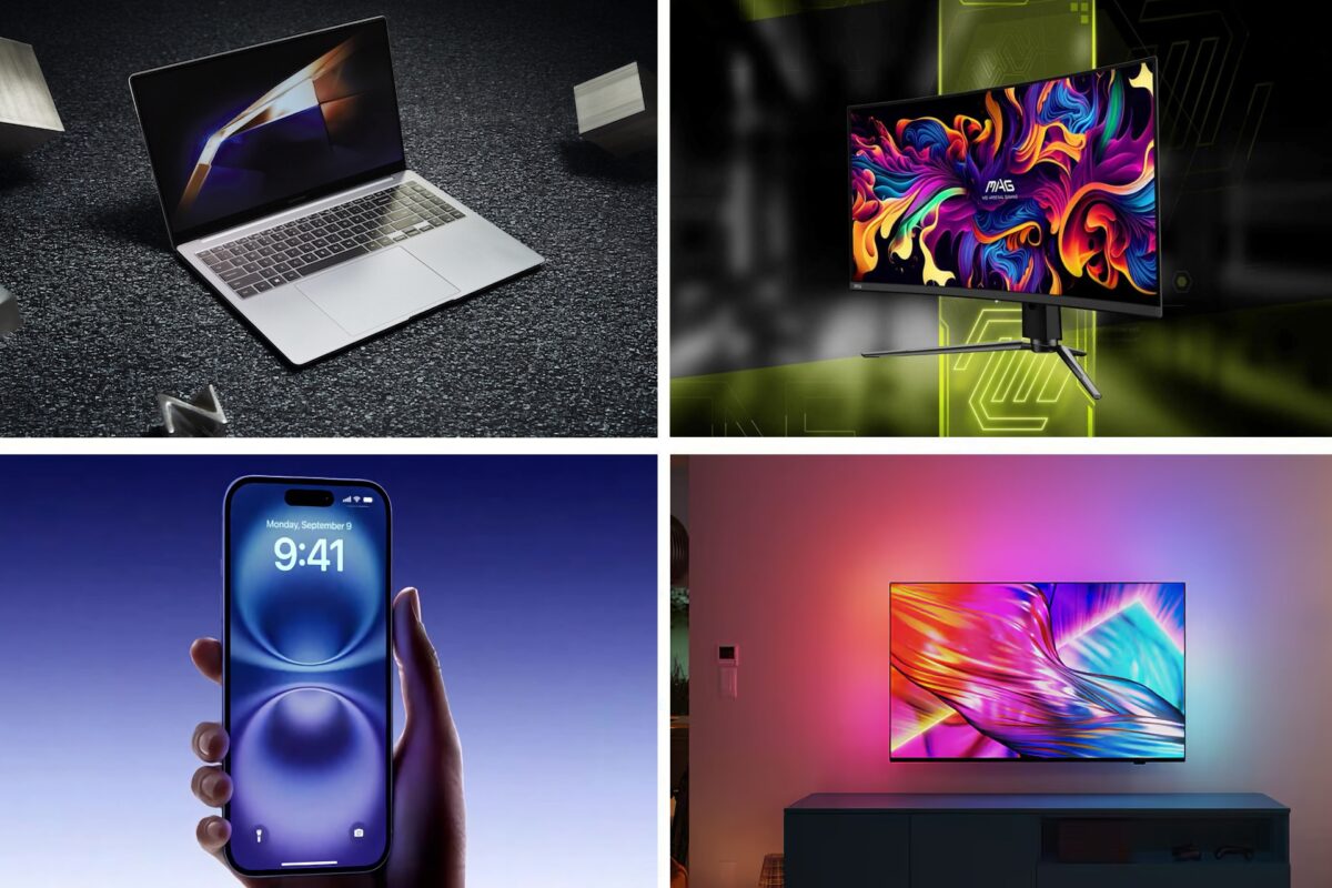 El iPhone 16, el Galaxy Book, un monitor QD-OLED y un televisor Ambilight entre las mejores ofertas de la Vuelta al Cole de PcComponentes
