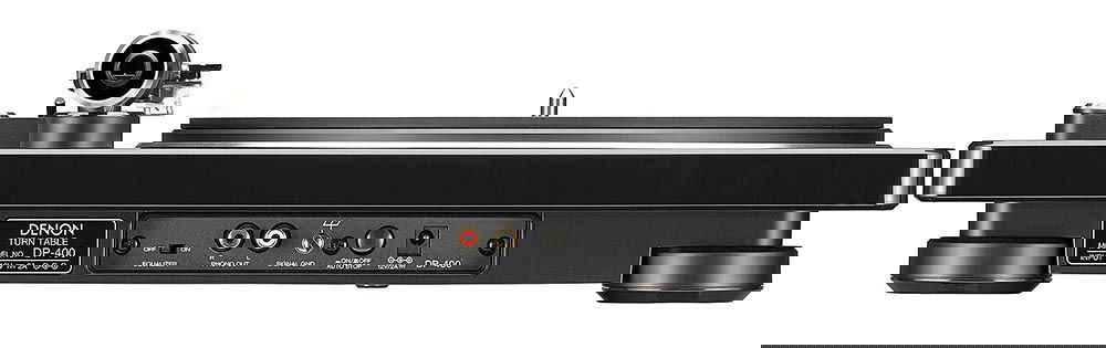 Conexiones del Denon DP-400