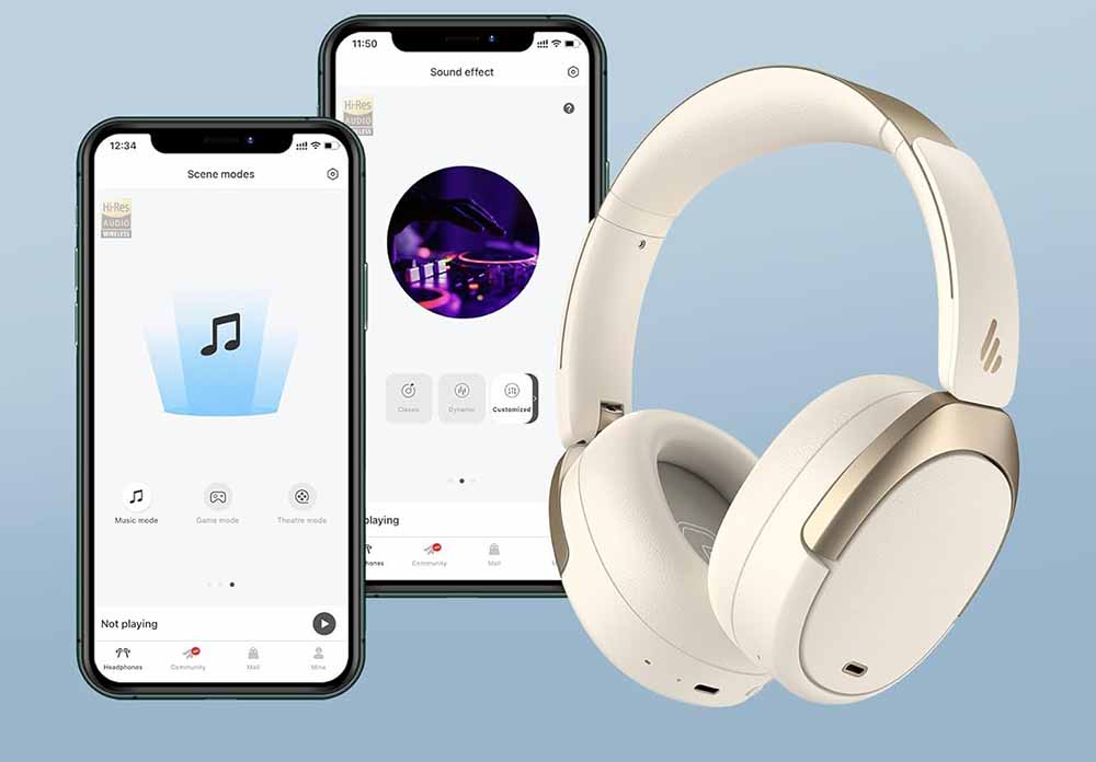 Auriculares Edifier WH950NB con aplicación