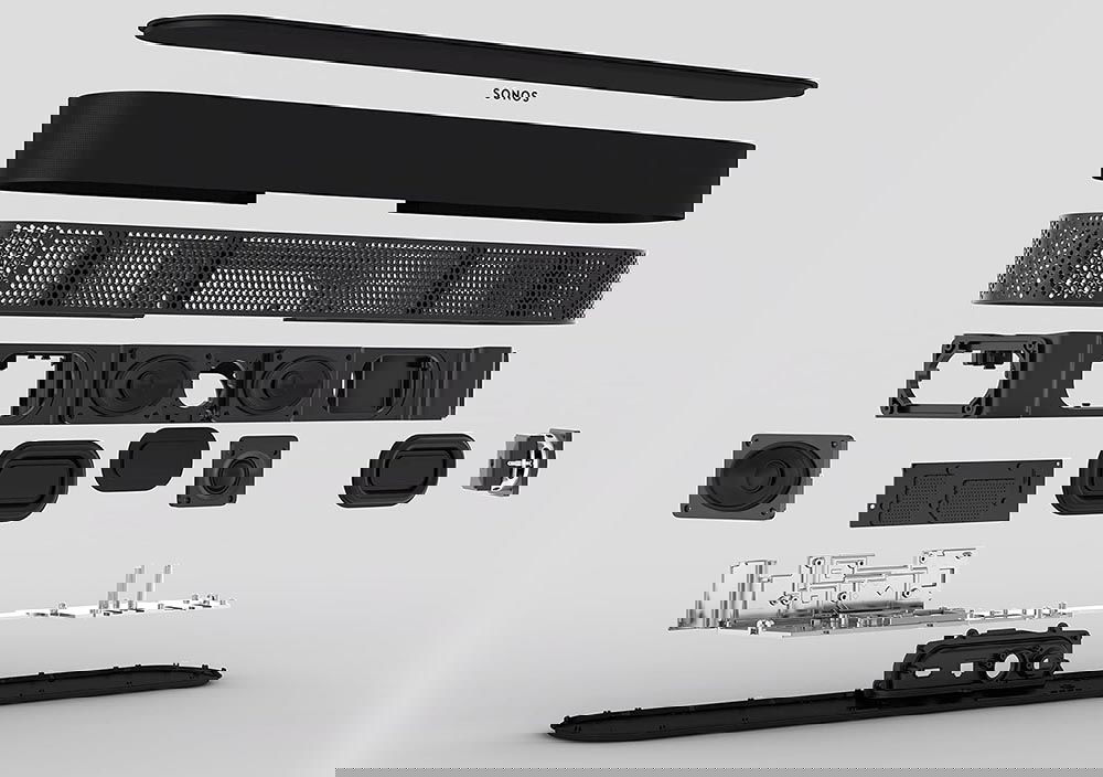 Interior de la Sonos Beam Gen2