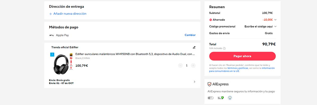 Oferta por los Edifier WH950NB 