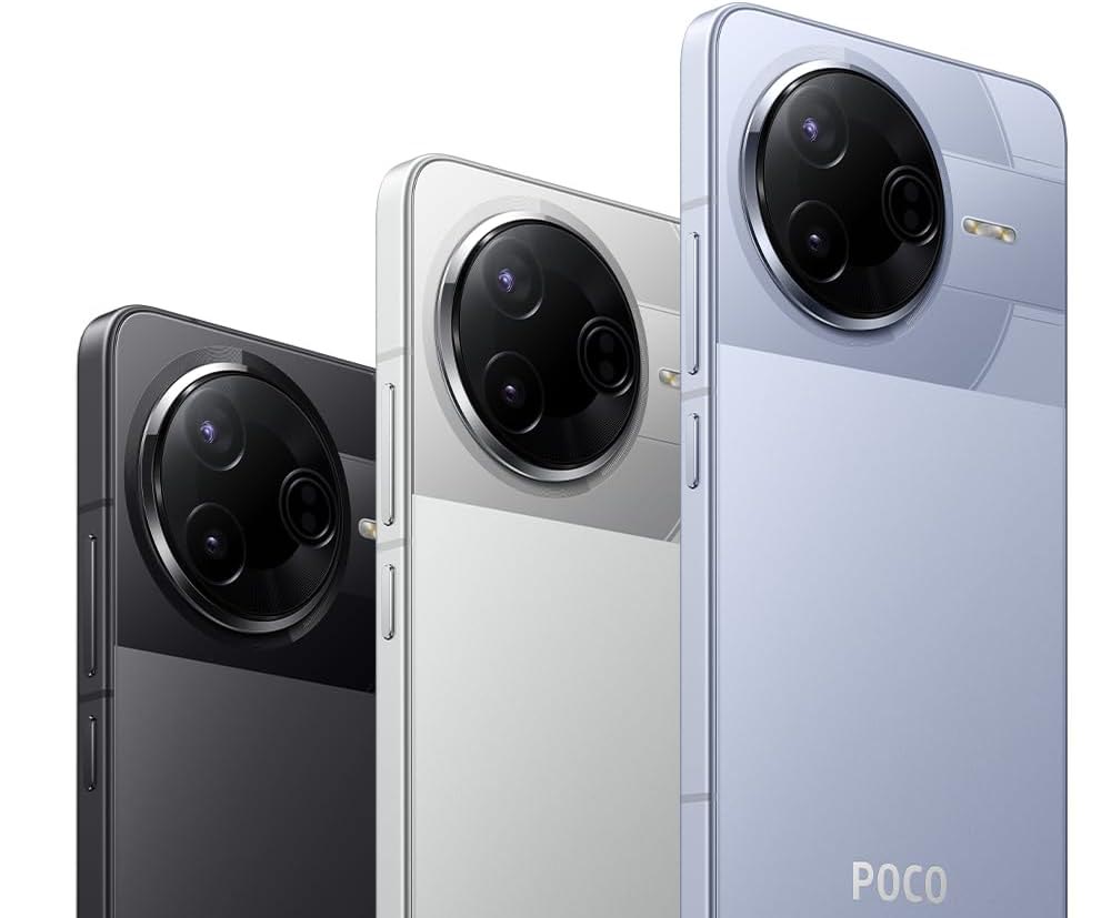Trasera de los POCO F7 Pro
