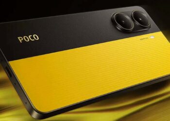 Móvil POCO X7 Pro de color amarillo