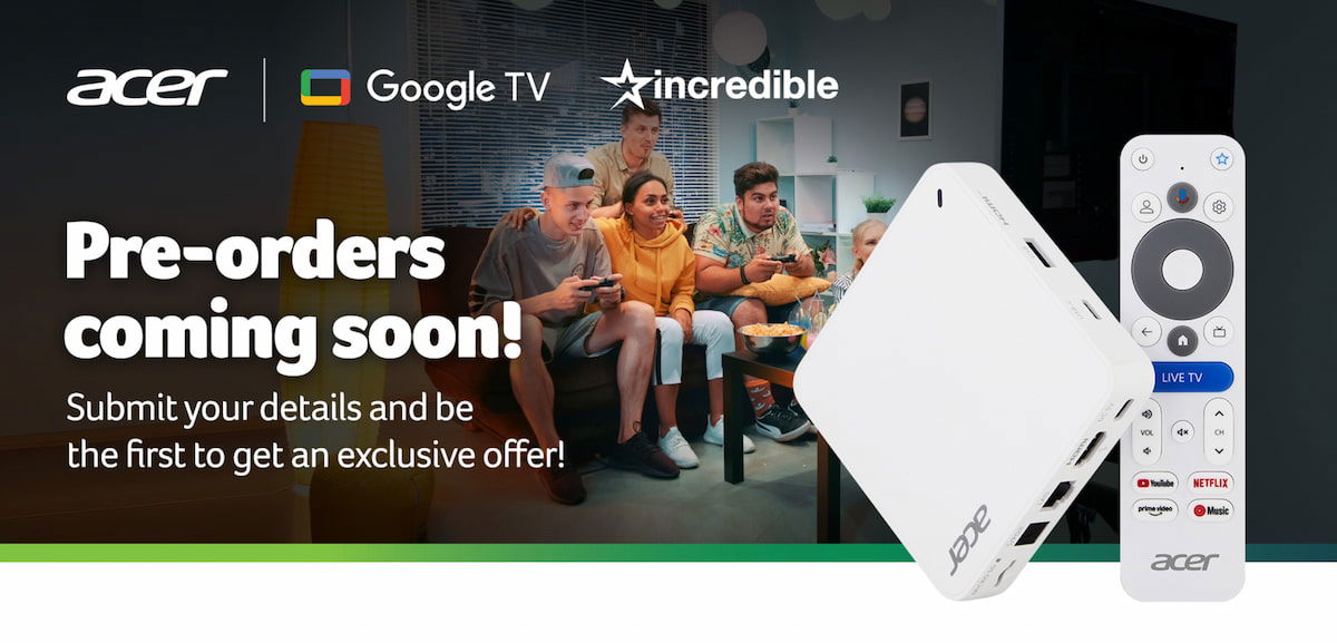 Acer se mete de lleno en el mercado de los Google TV Box con un nuevo modelo 4K barato y muy completo