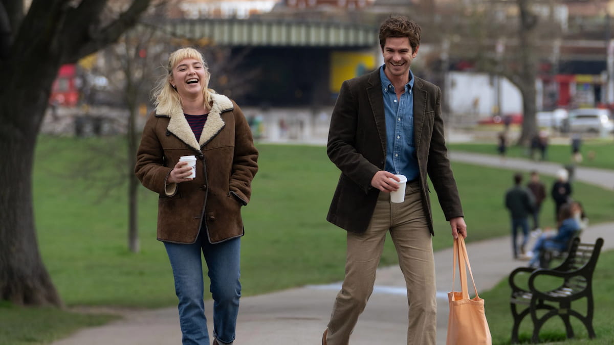 Andrew Garfield y Florence Pugh se enamoran en este relato íntimo que estrena hoy Movistar Plus+
