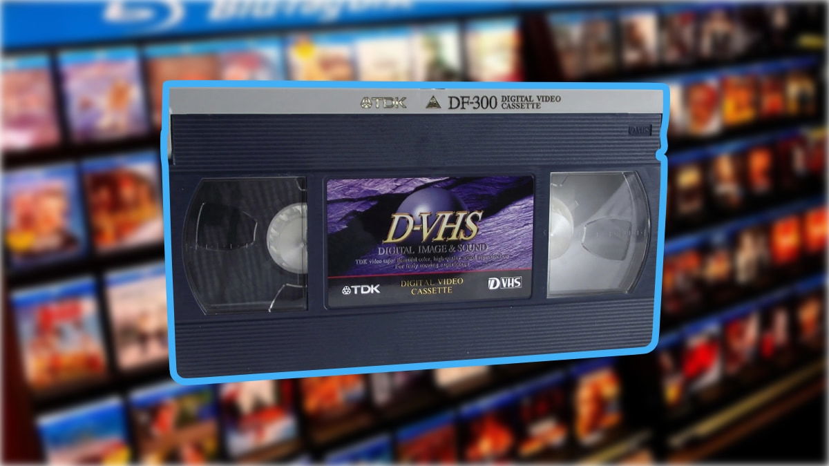 D-VHS y D-Theater: cuando el “VHS” superaba al Blu-ray en calidad