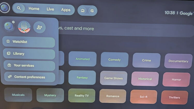 Google TV prepara un rediseño de su interfaz con una nueva pantalla de ...