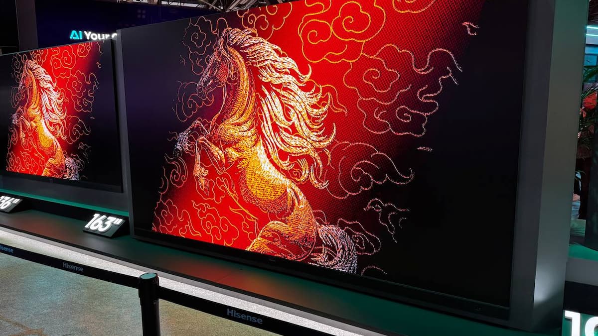 Hisense confirma que su tecnologia RGB LED llegará a televisores de 55 a 100 pulgadas en 2026 (y a precios realistas)
