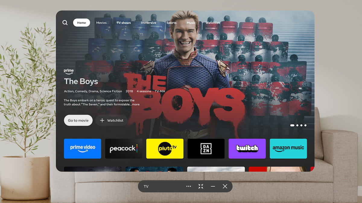 Meta Quest quiere ser tu cine personal: nuevo centro de streaming con sonido Dolby Atmos