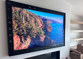 NextLevel Acoustics Audio Art convierte el marco que rodea el televisor en un sistema de sonido envolvente