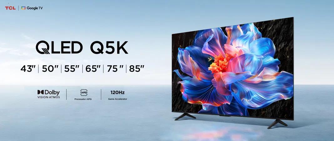 TCL Q5K: así es el televisor 4K de 85 pulgadas con tecnología QLED y Google TV...por 630 euros