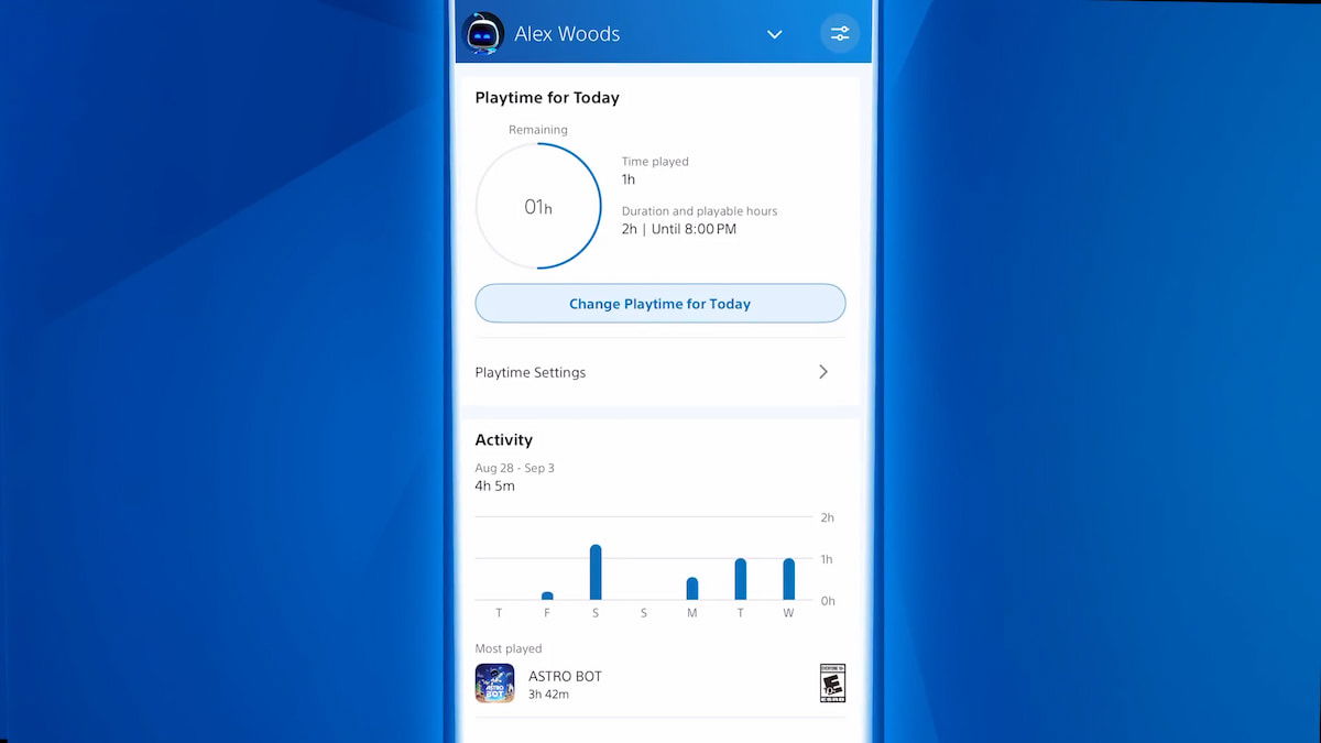 Sony ofrece una app para manejar el control parental en PlayStation