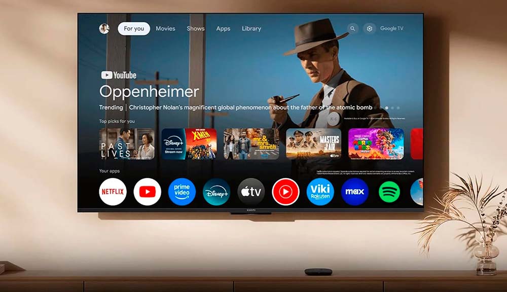 Google TV en el Xiaomi TV Box S (3rd Gen)