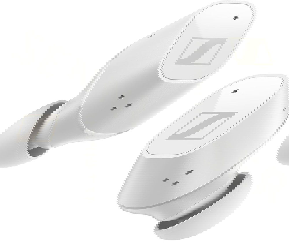 Auriculares Sennheiser CX Plus True Wireless de color blanco