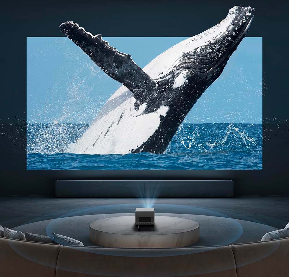 XGIMI Horizon Ultra proyectando